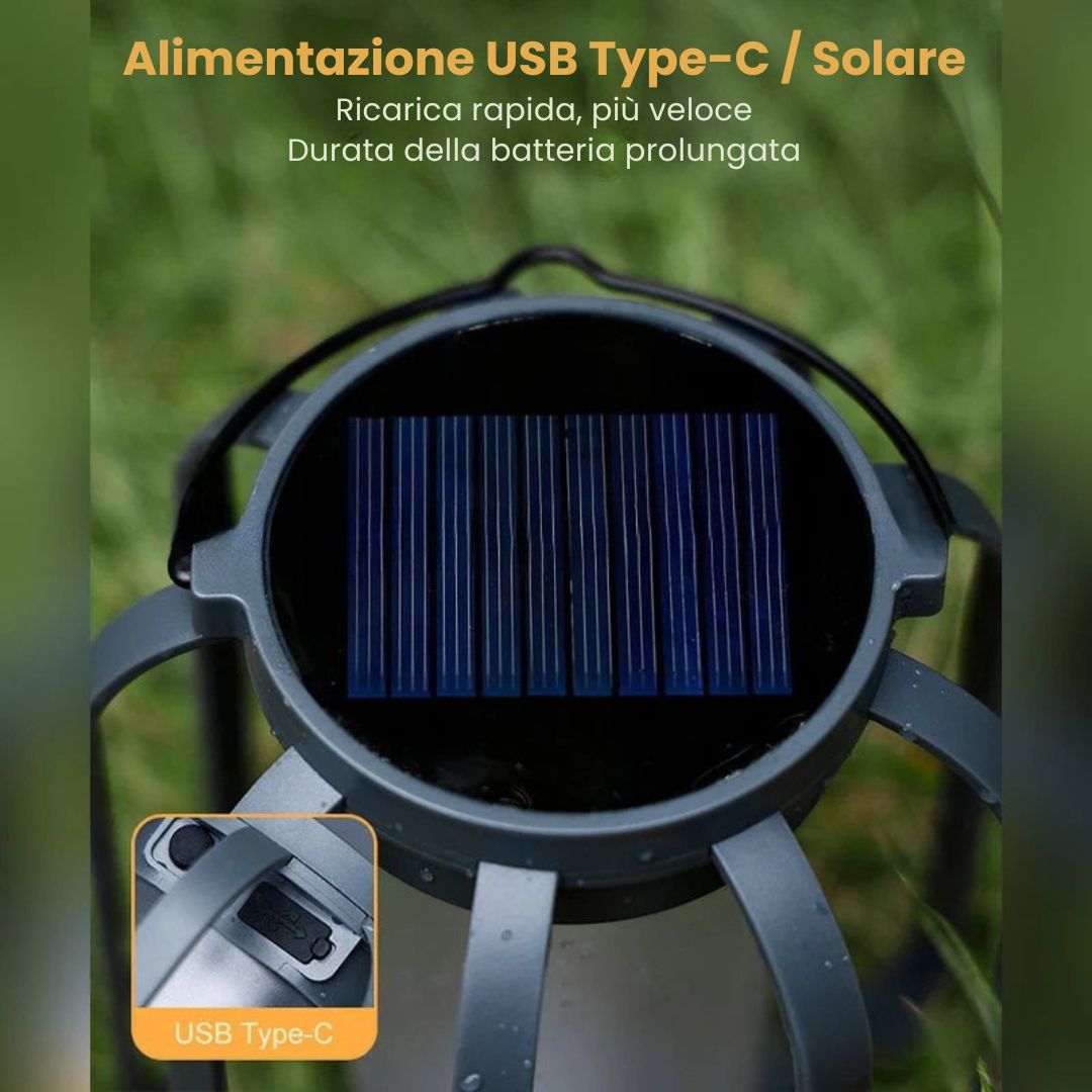 FlameGlow – Luce calda e magica, anche senza sole o presa