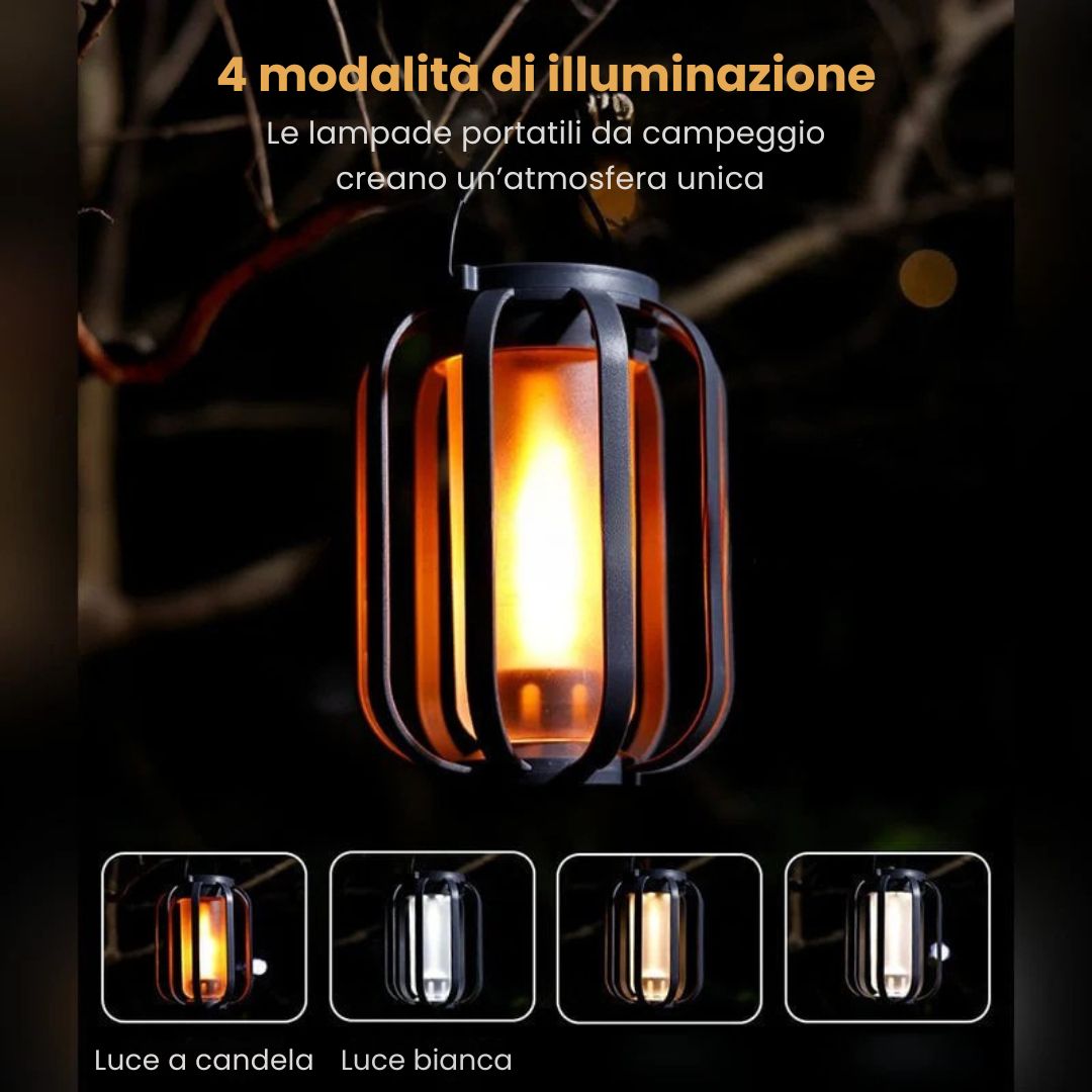 FlameGlow – Luce calda e magica, anche senza sole o presa