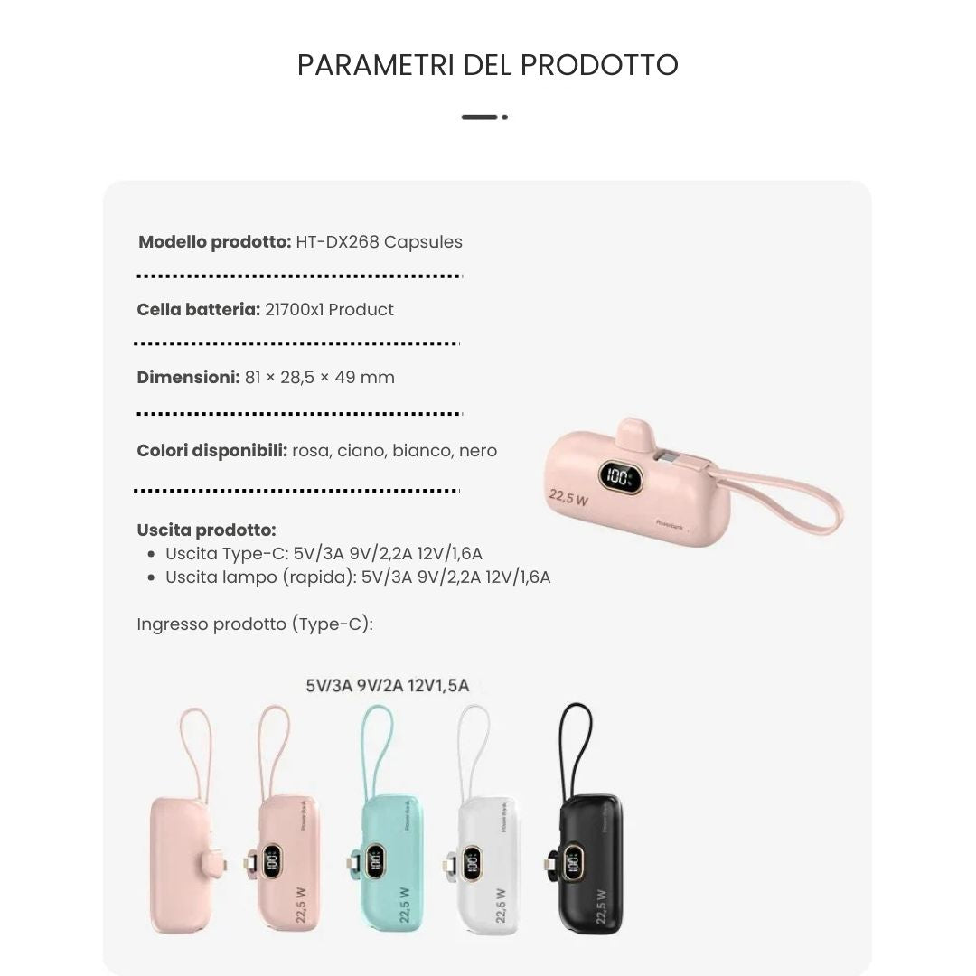 Voltiva 22,5 W – Energia immediata ovunque