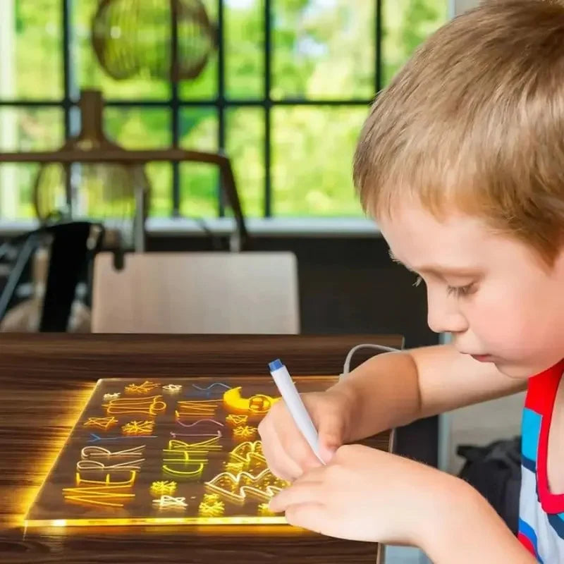 Tavoletta Luminosa LED per Disegnare – Crea e Impara con la Luce