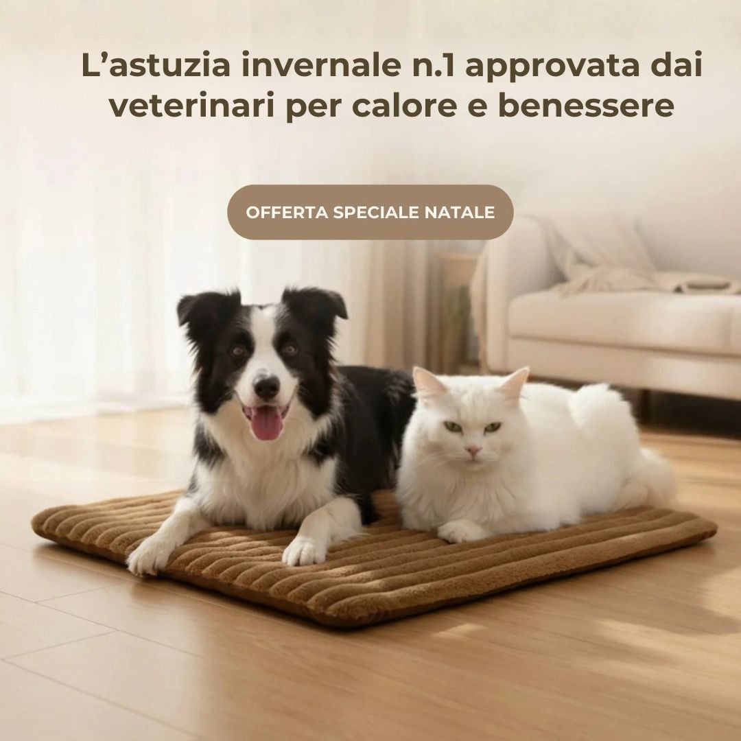 Tappetino Riscaldante Automatico per Cani - Comfort e Calore Adattato