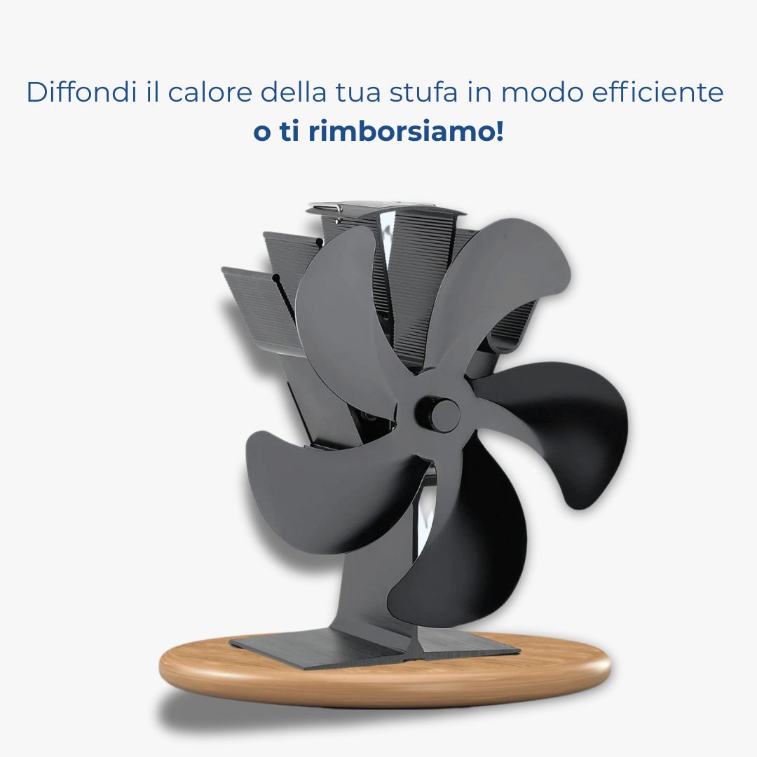 Ventilatore per stufa a legna – calore efficiente e risparmio energetico