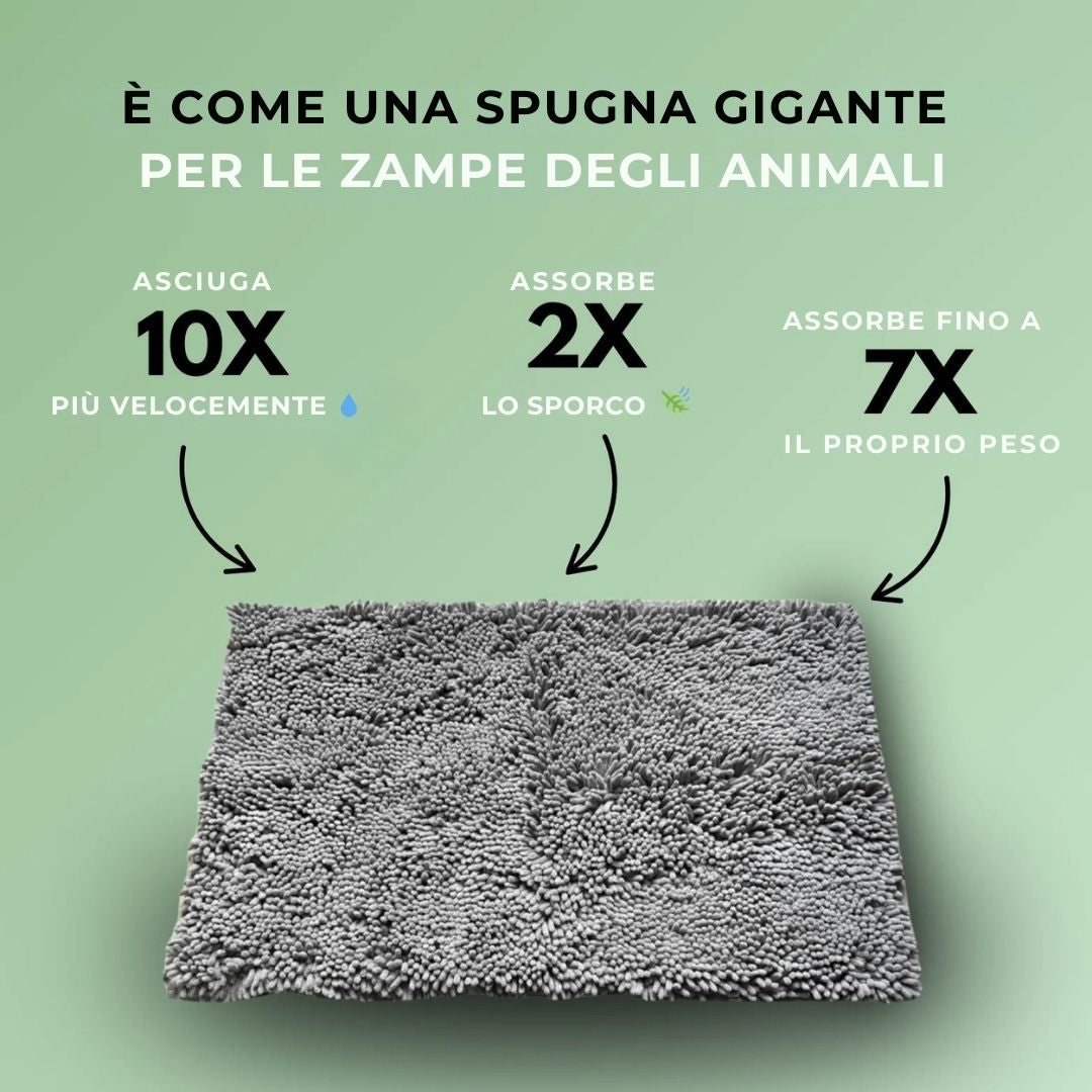 Tappeto Ultra-assorbente per Animali - Assorbe rapidamente e mantiene la casa pulita