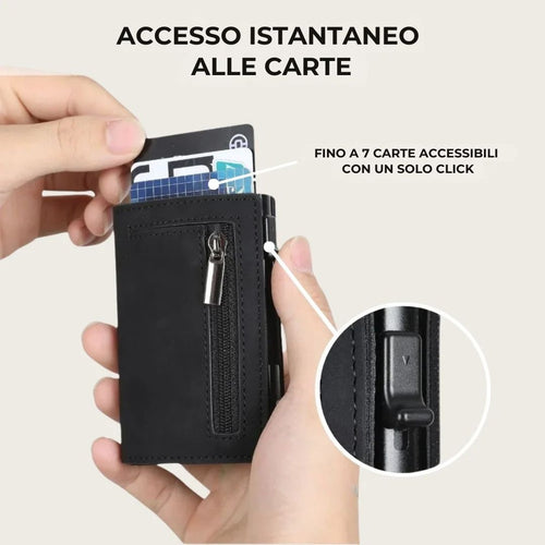 Portafoglio Slim 2.0 – Design elegante e sicurezza garantita