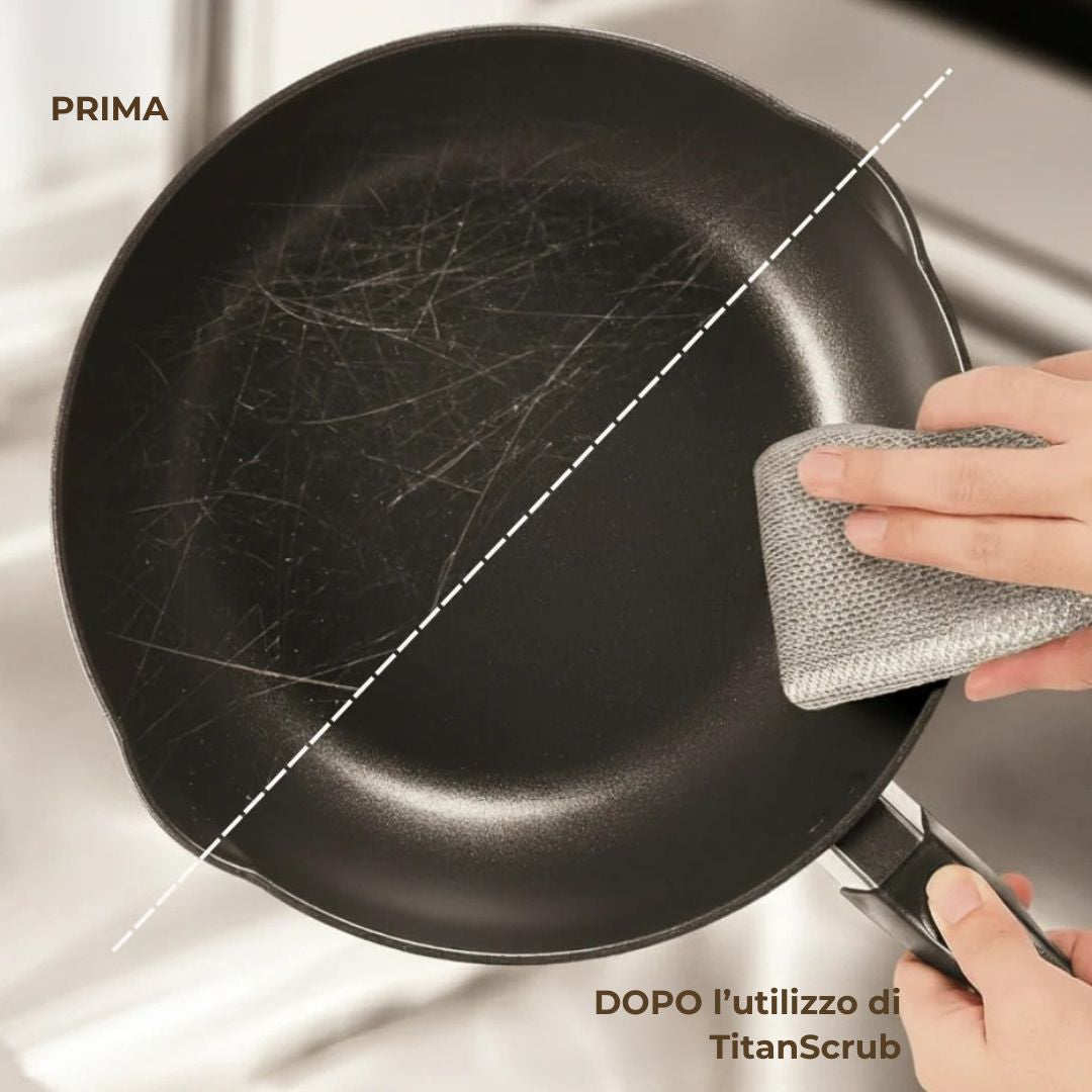 TitanScrub – Tamponi Pulenti Riutilizzabili ad Alta Efficacia