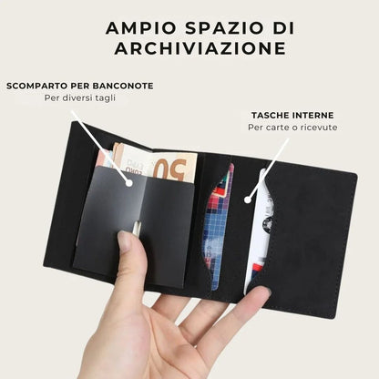 Portafoglio Slim 2.0 – Design elegante e sicurezza garantita