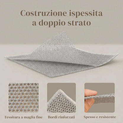 TitanScrub – Tamponi Pulenti Riutilizzabili ad Alta Efficacia