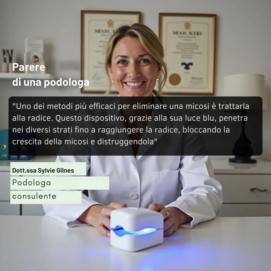 Dispositivo per il trattamento delle unghie incarnite e deformate