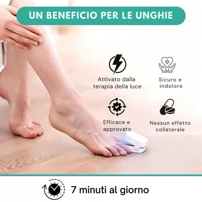 Dispositivo per il trattamento delle unghie incarnite e deformate