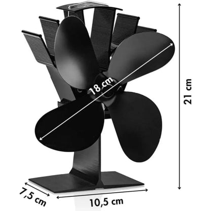 Ventilatore per stufa a legna – calore efficiente e risparmio energetico