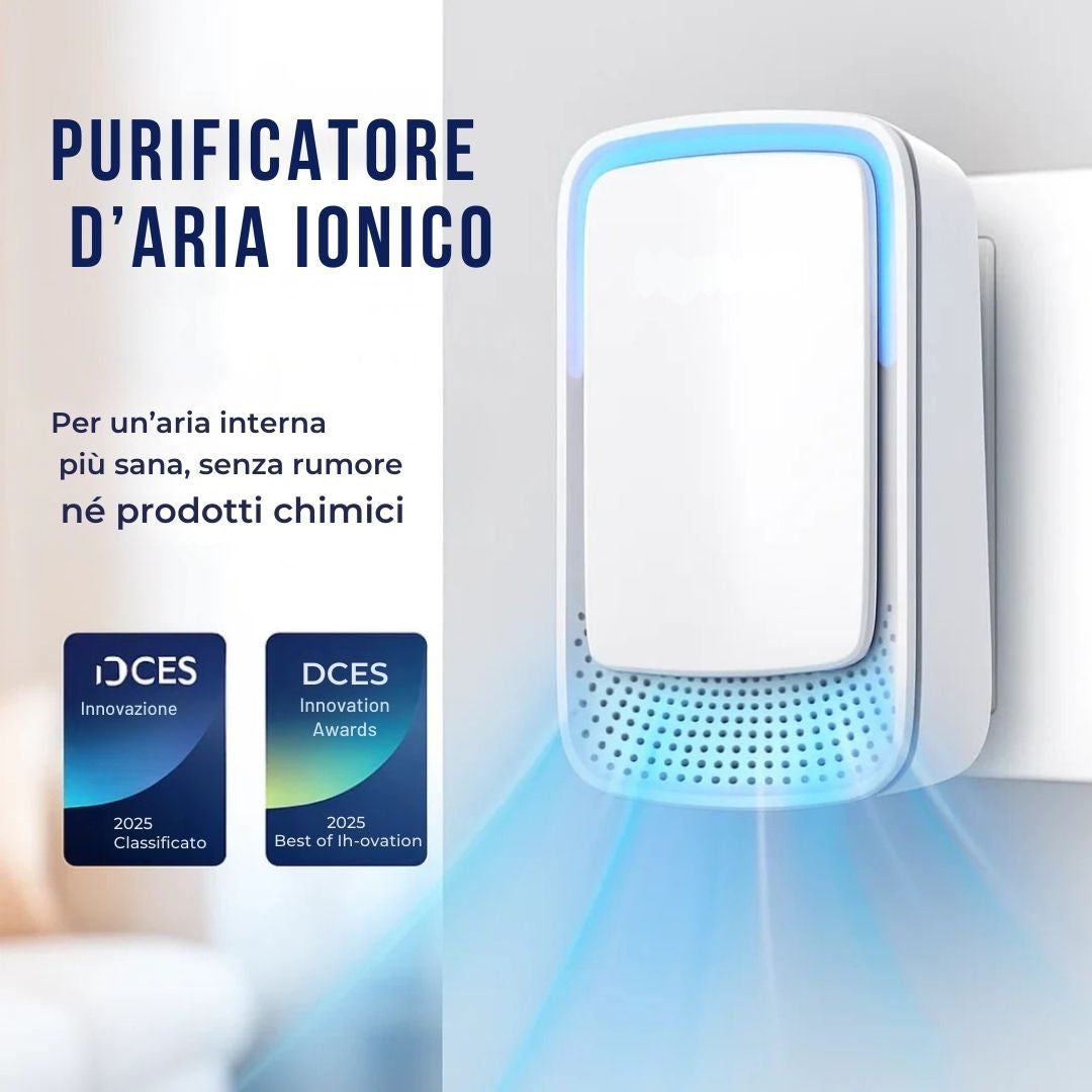 Purificatore d’Aria Ionico – Respira un’aria più sana ogni giorno
