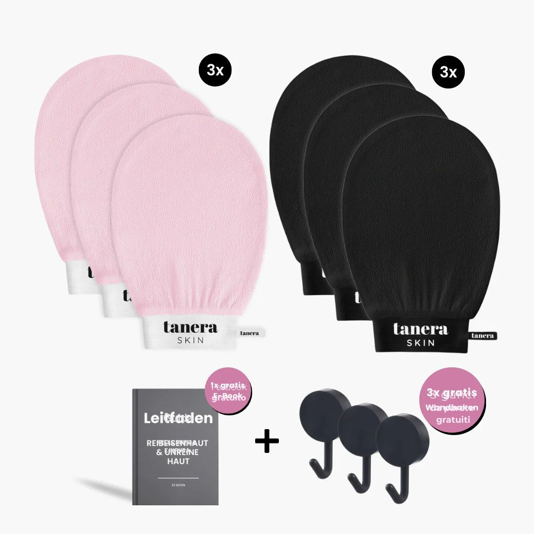 Guanto Esfoliante Premium – Pelle Liscia e Luminosa