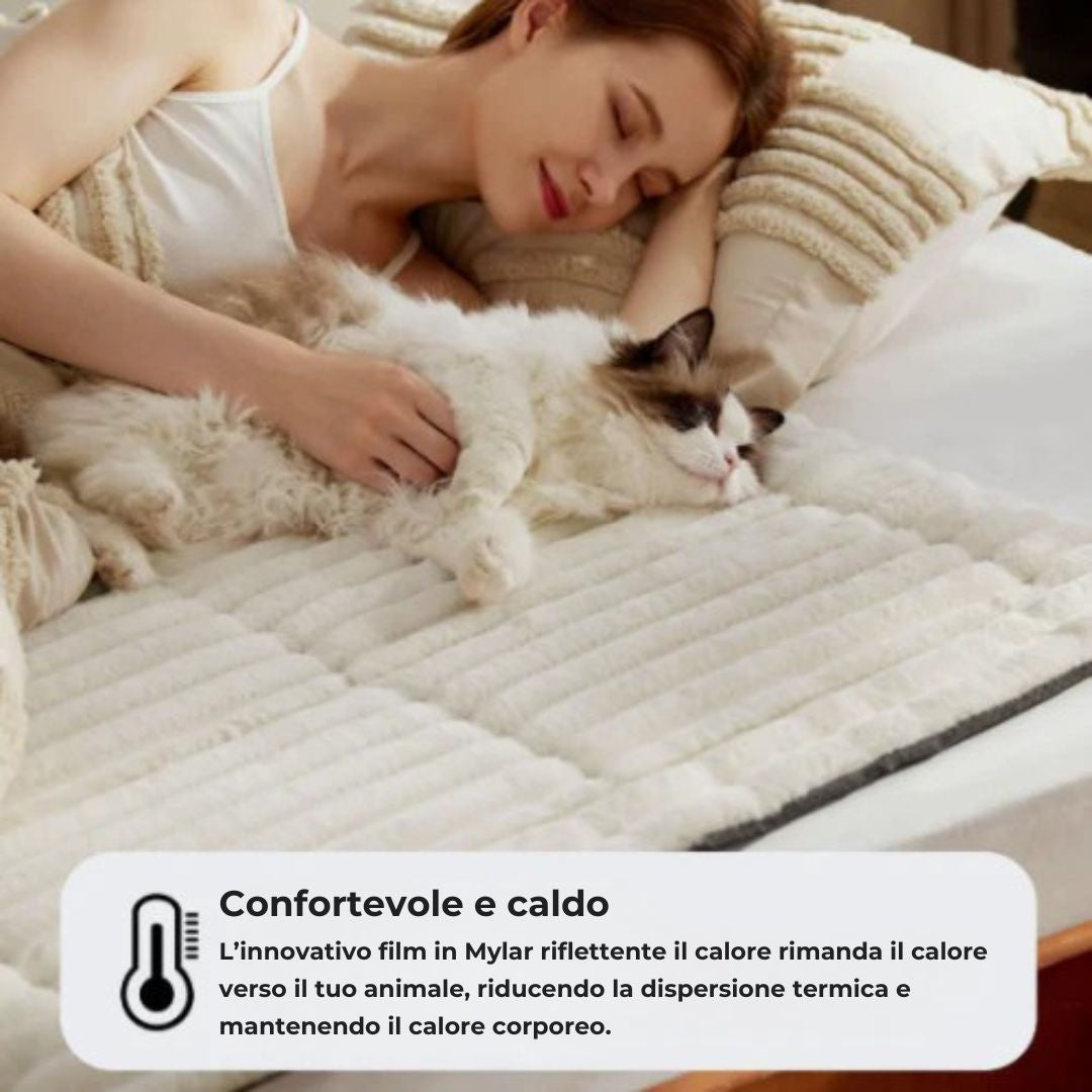 Tappetino Riscaldante Automatico per Cani - Comfort e Calore Adattato