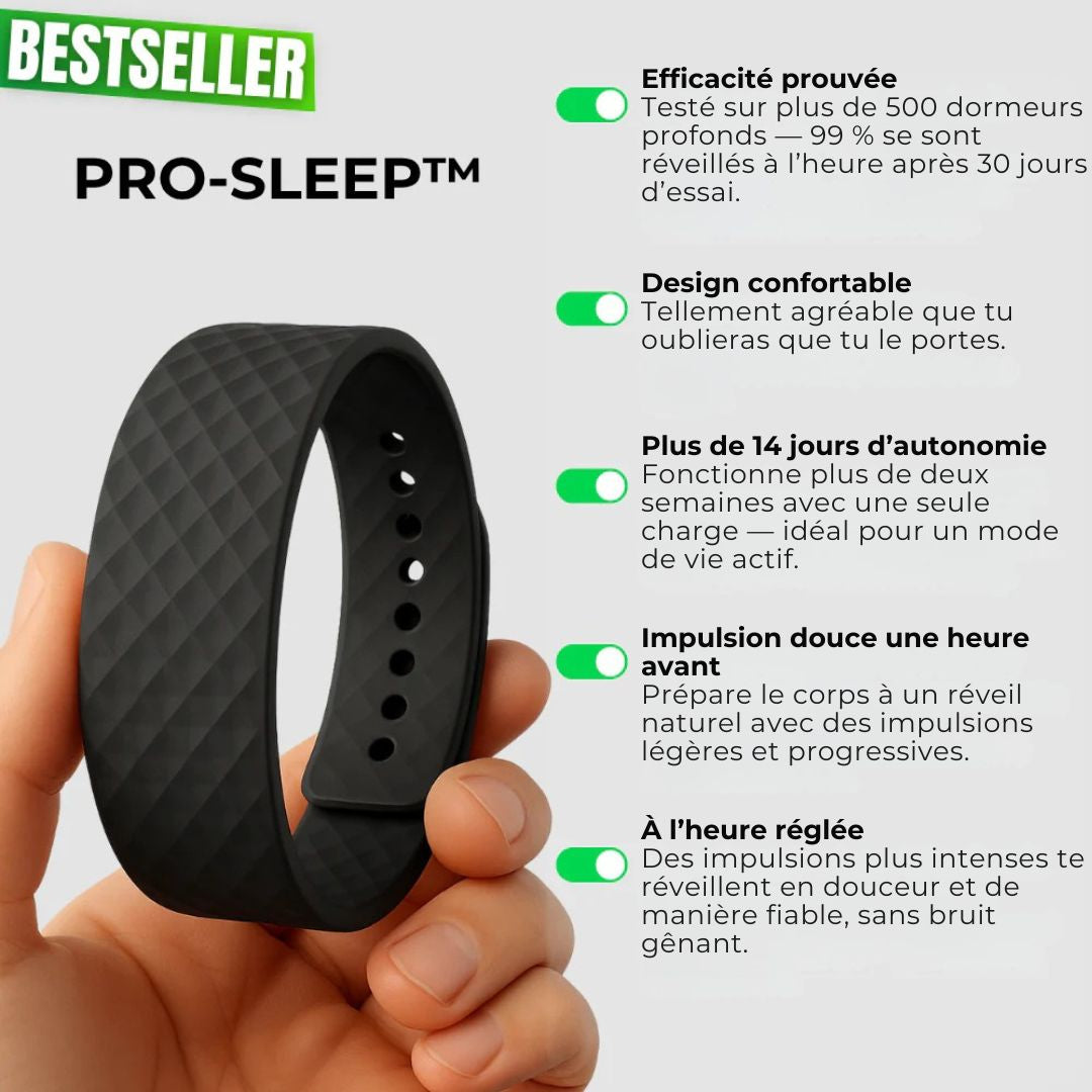 Pro-Sleep™ – L’anneau du bien-être pour un sommeil réparateur