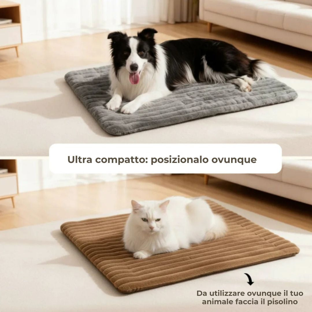 Tappetino Riscaldante Automatico per Cani - Comfort e Calore Adattato