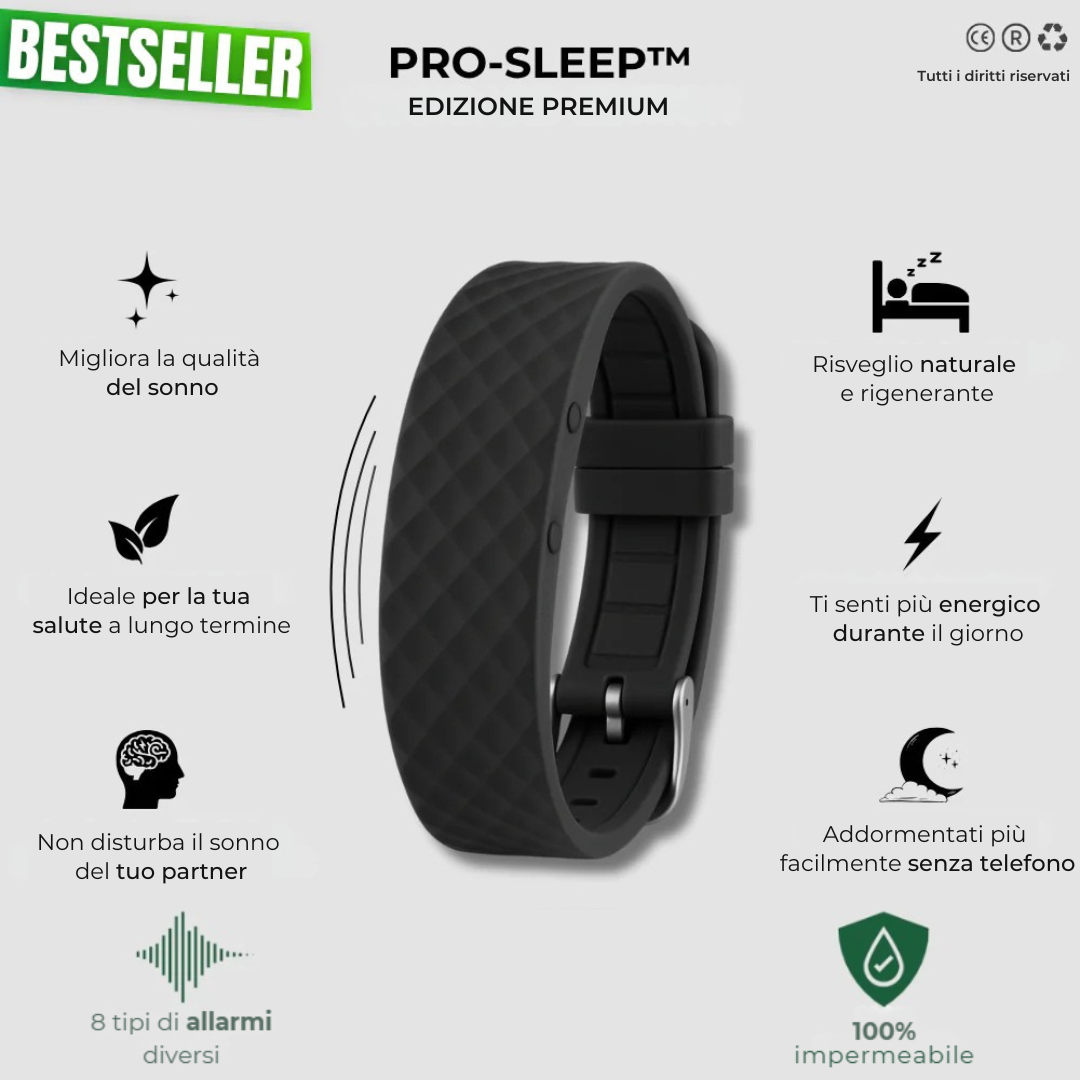 Pro-Sleep™ – L’anello del benessere per un sonno rigenerante