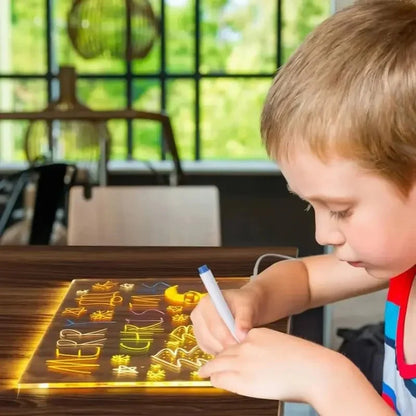 Tavoletta Luminosa LED per Disegnare – Crea e Impara con la Luce